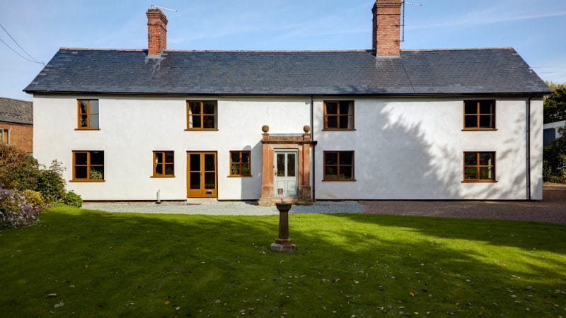 Bringing a 17th century farmhouse to modern standards of energy efficiency and comfort – Houlston Manor, Shropshire