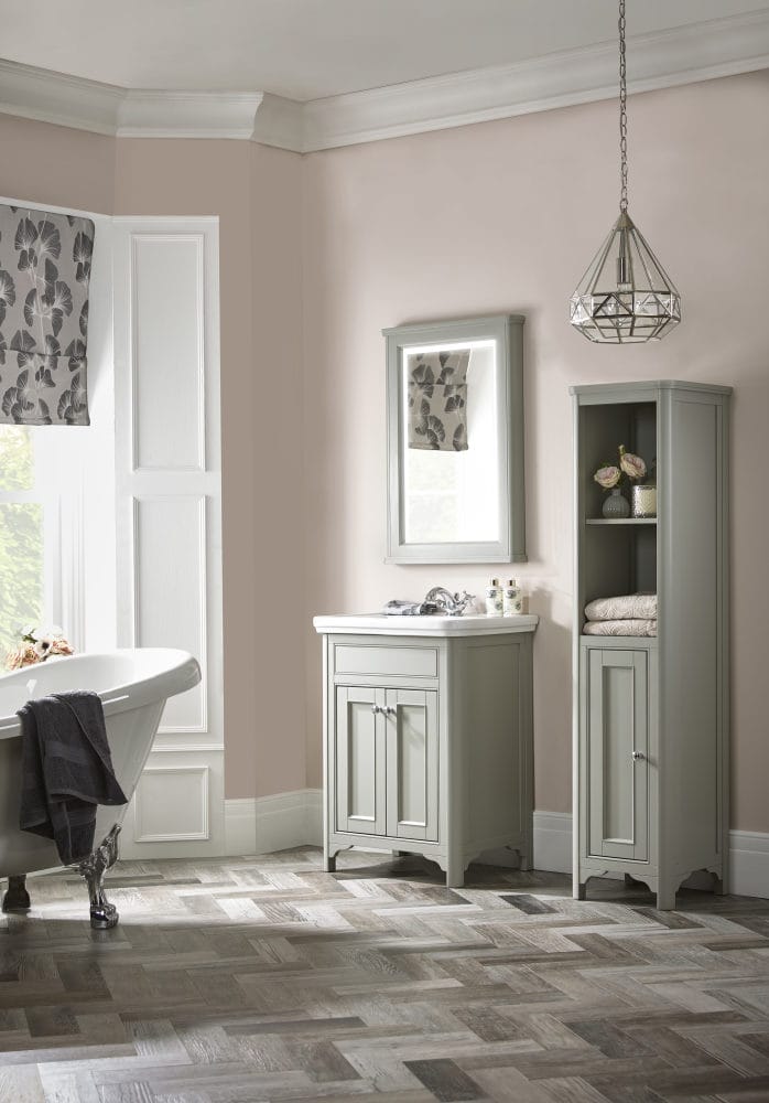 New on-trend finish unveiled for Laura Ashley  Bathroom Collection’s luxurious Langham range